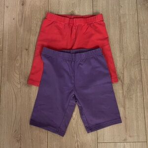 Hanna Andersson Kids Shorts in Red and Purple